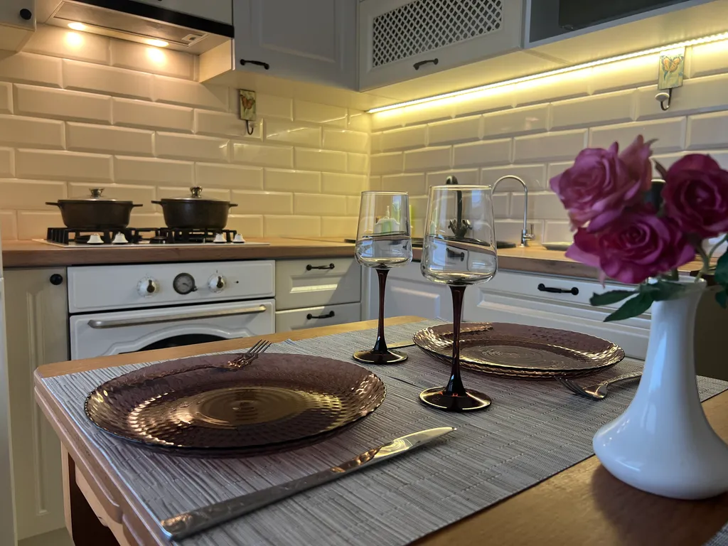 Квартира Квартира Двухкомнатная семейная в 5 минут от моря — Геленджик