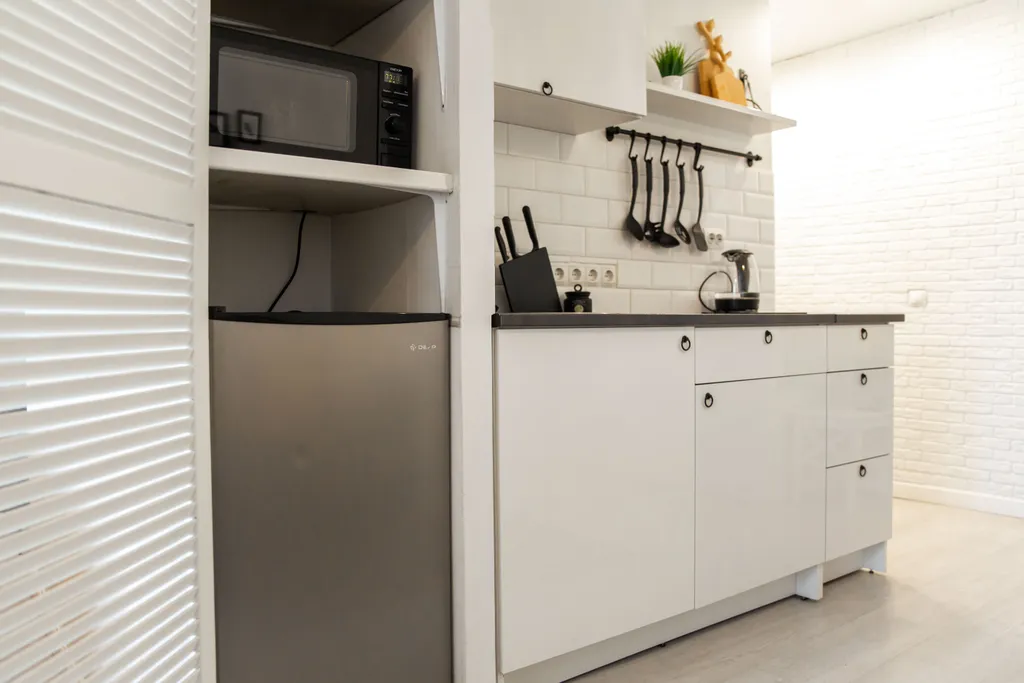 Стильная студия с видом на вулканы