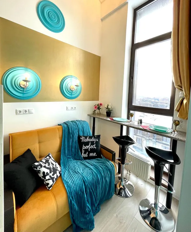 Квартира Квартира Уютная двухэтажная студия рядом с метро Селигерская — Москва