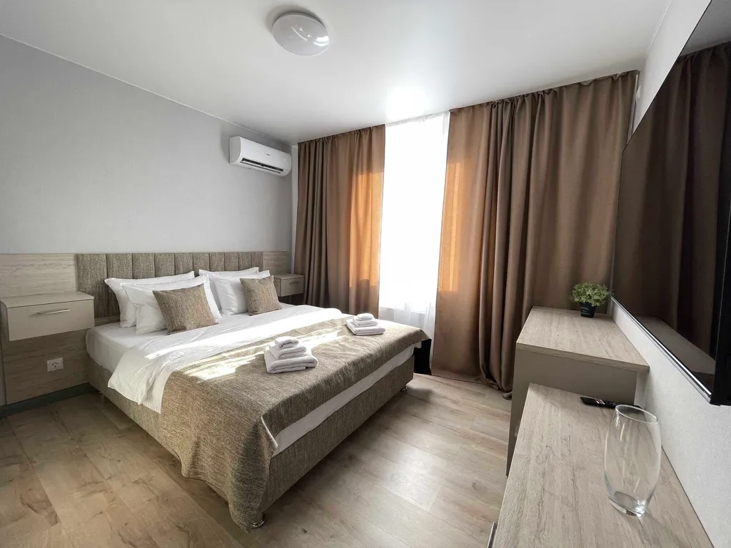 Квартира Уютная 1-комнатная квартира с видом на море — Анапа