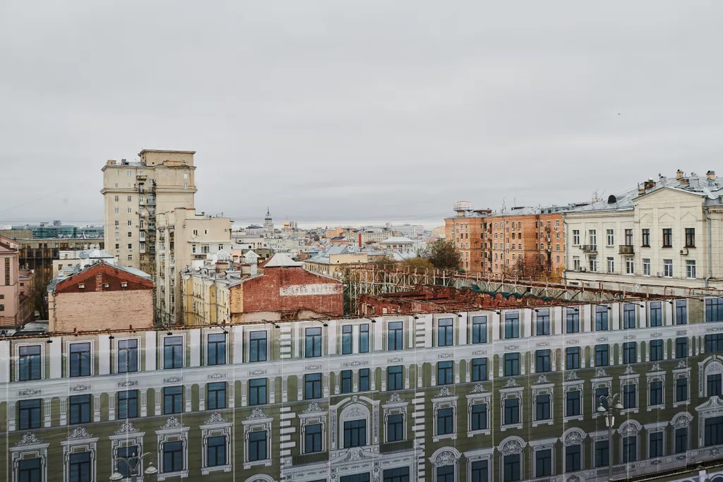 Квартира Квартира Новая трешка с видом на Тверскую — Москва