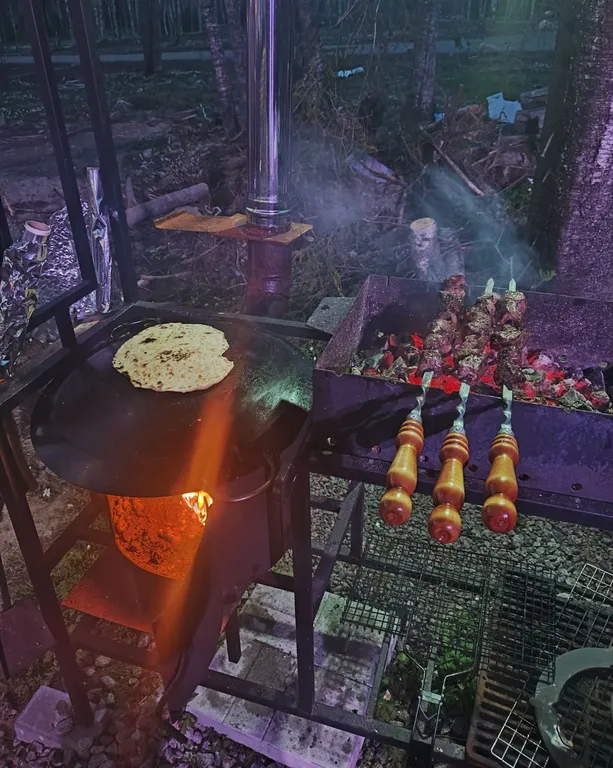 Уютное место-домик с русской баней на дровах