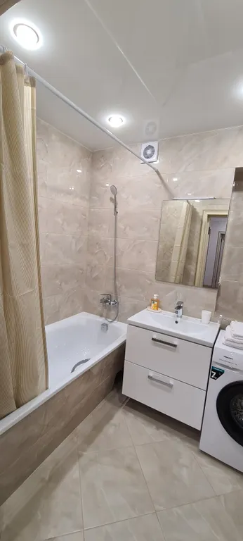 Просторная квартира с 2-мя кроватями и раздвижным диваном