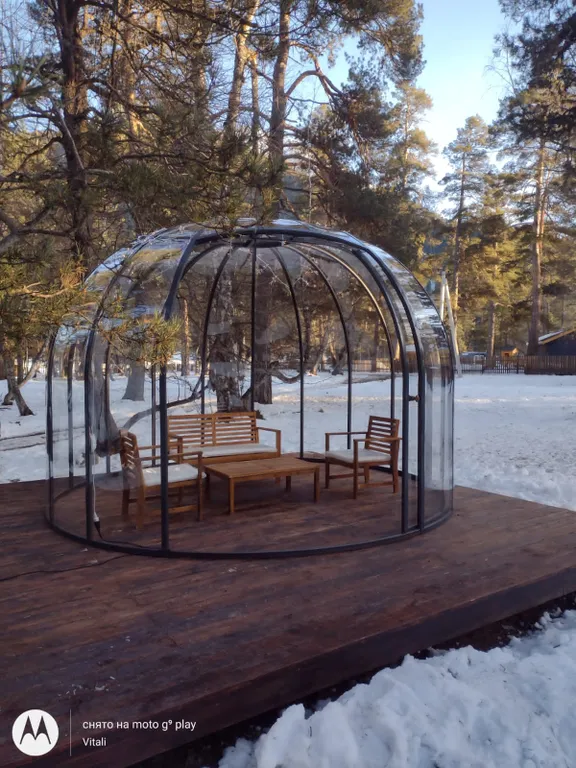 Коттедж в лесной зоне с тремя спальнями