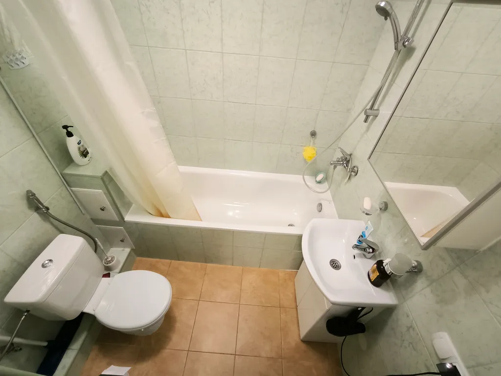 Евродвушка с красивым видом на город