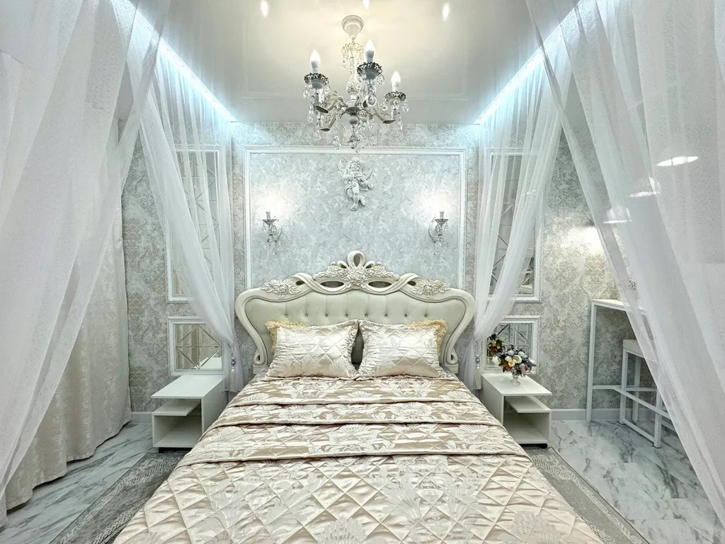 Апартаменты в античном стиле, гармония прошлого и настоящего