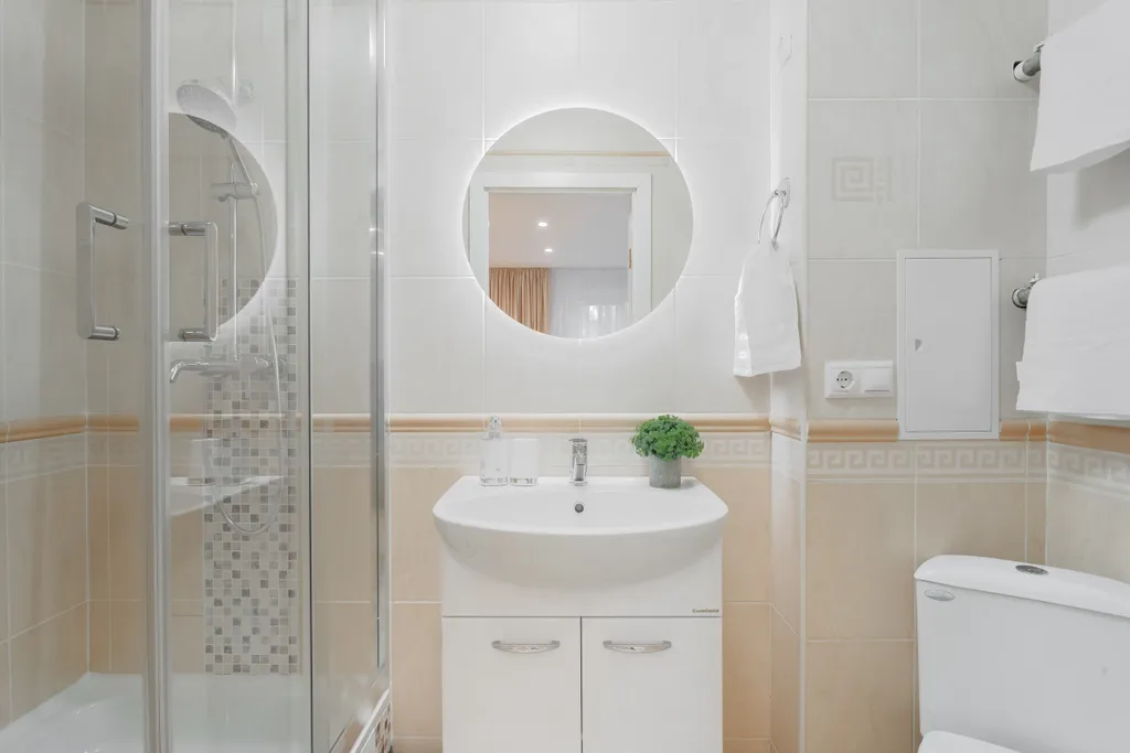 Элегантная квартира с французским балконом в центре