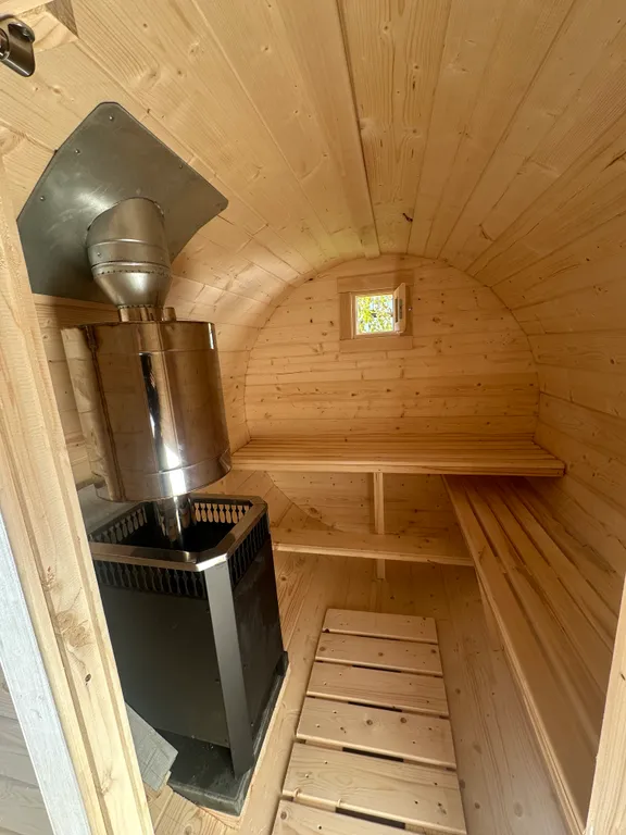 Дом с баней в уютном месте