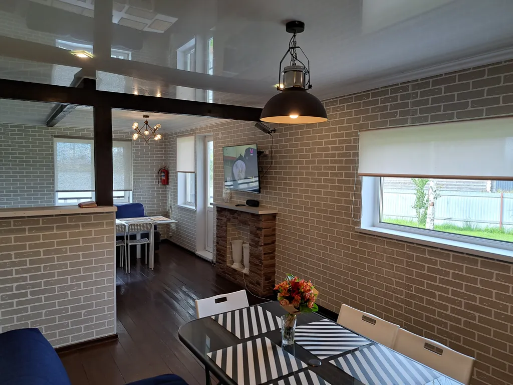 Дом на озере с сауной