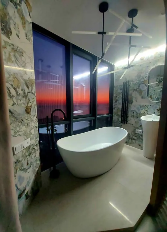 Евро-двухкомнатная квартира у моря, самые красивые закаты