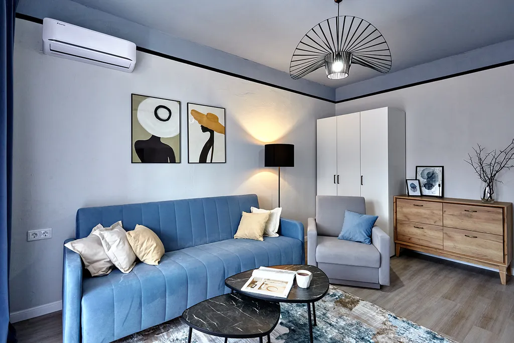 Квартира Двухкомнатные апартаменты Лазурный уголок — Краснодар