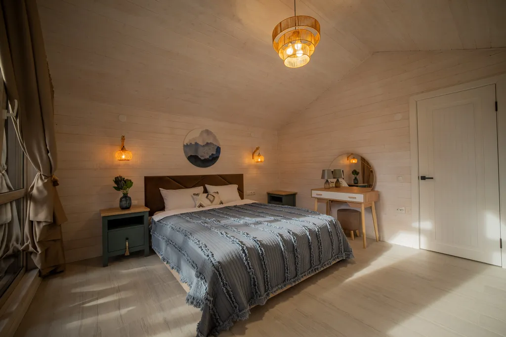 Коттедж на 6-7 человек с частной территорией и джакузи Aspen Bloom — аренда посуточно в Архыз