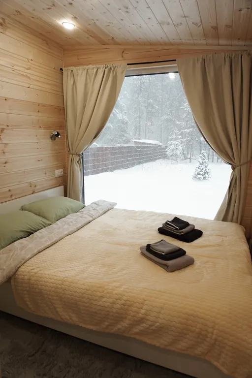 Лесной сканди домик