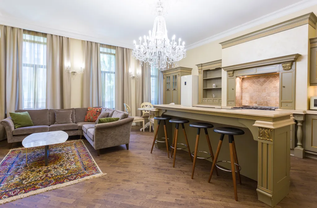 Квартира Шикарная квартира с хаммамом и кондиционером. Закрытый двор с парковкой. — Санкт-Петербург