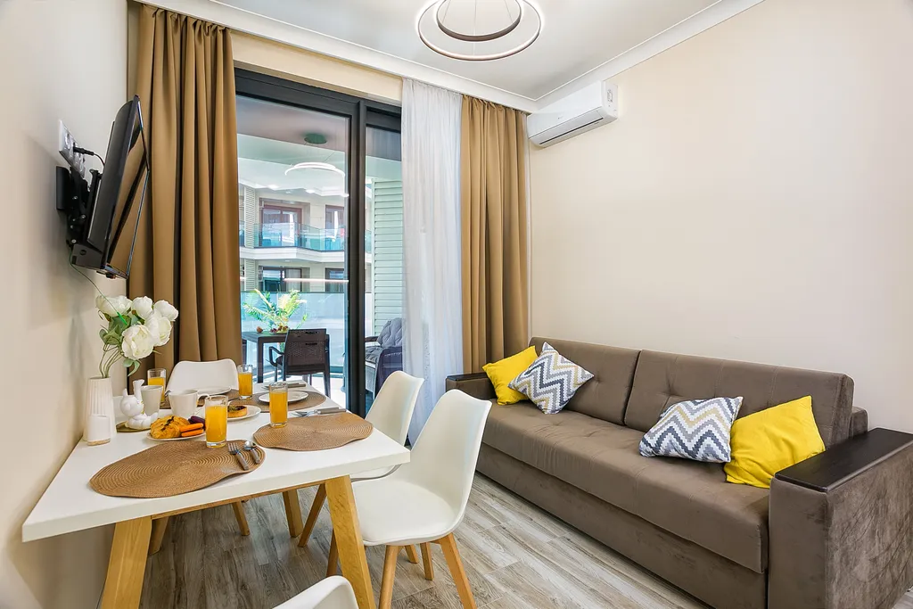 Апартамент у моря в Скай плаза 2