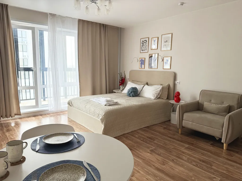 Квартира Квартира Студия на набережной — Красноярск