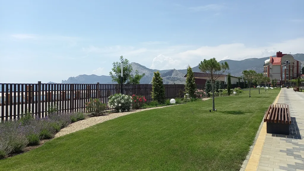 Апартаменты с видом на море, первая береговая линия