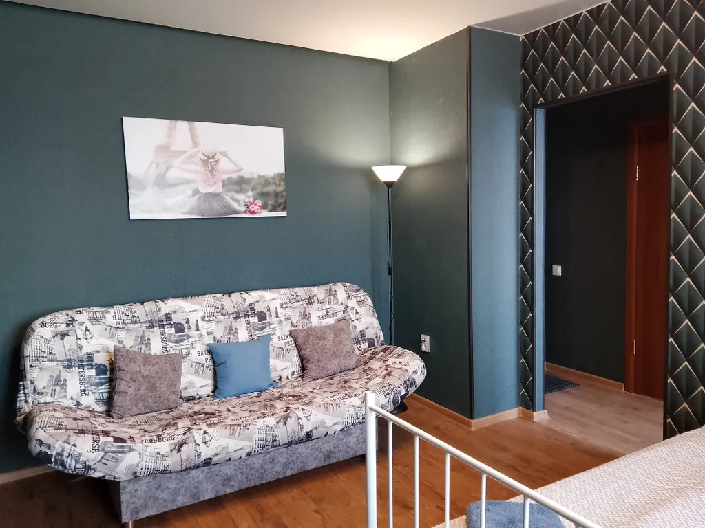 Уютная однокомнатная квартира около аэропорта Толмачево