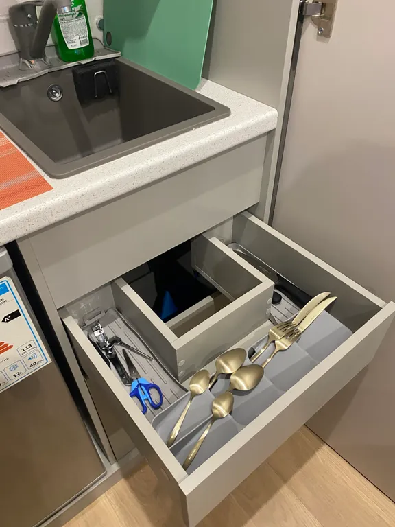 Апартамент с кухней на заливе