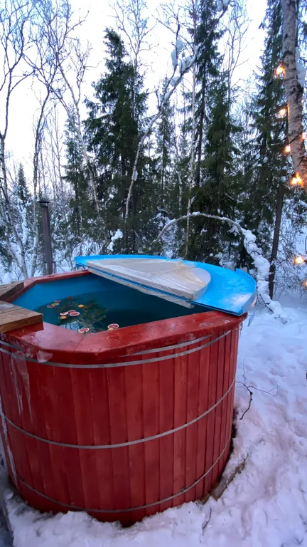 Дом с баней и большим чаном, 7 минут от Мурманска