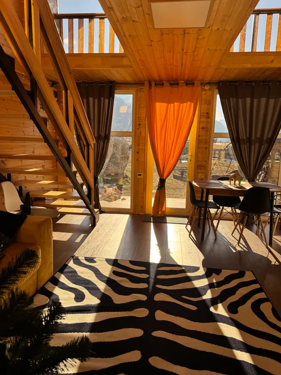 Барнхаус с шикарным видом на горы