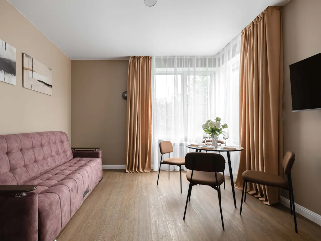 Уютная студия у метро. Заезд бесконтактно. Отчётные документы