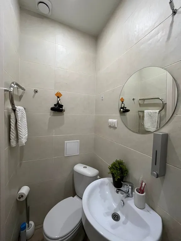 Очаровательная студия на двоих рядом с ТЦ Галерея