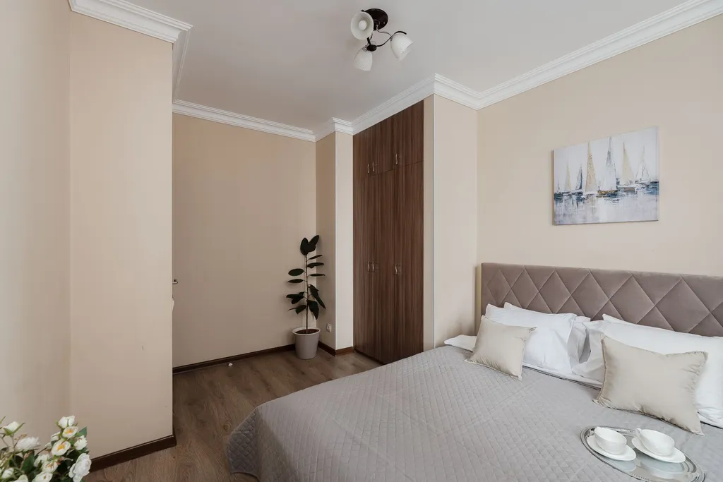 Квартира Апартаменты Symphony с 2 отдельными спальнями в жилом небоскребе — Москва