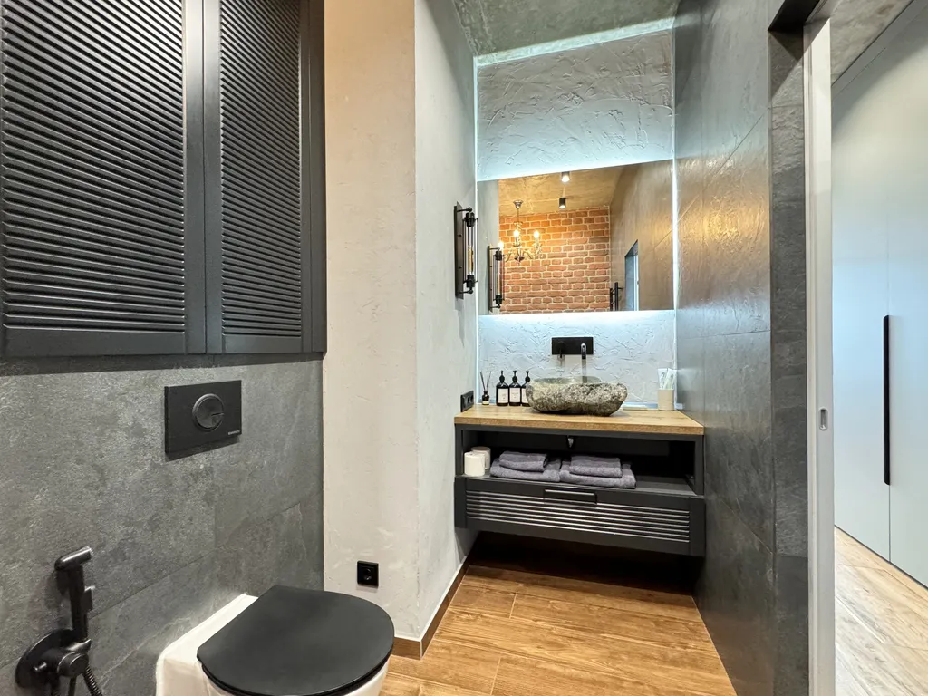 Дизайн-студия с видом на город