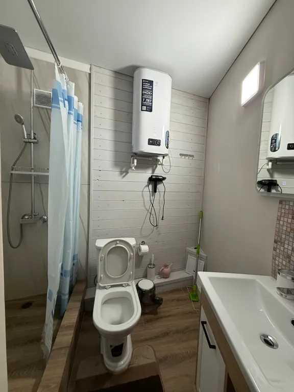 Уютная студия с видом на горы