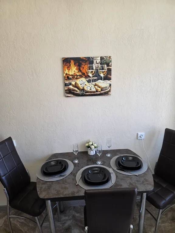 Квартира у фонтана видовая с панорамными окнами ЖК Российский