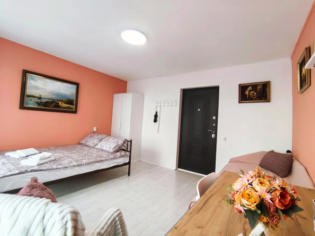 Квартира Комната "Море Эрмитажа". Хранение багажа, бесконтактный заезд — Санкт-Петербург