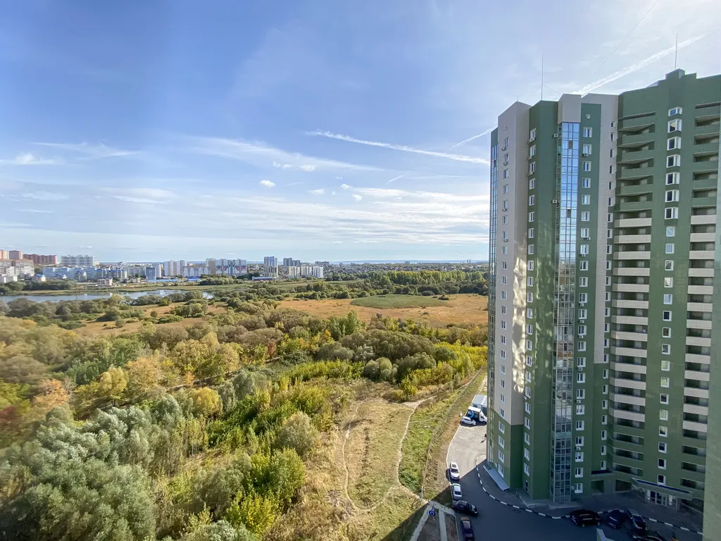 Двушка с камином и видом на реку у ТЦ Аквамолл