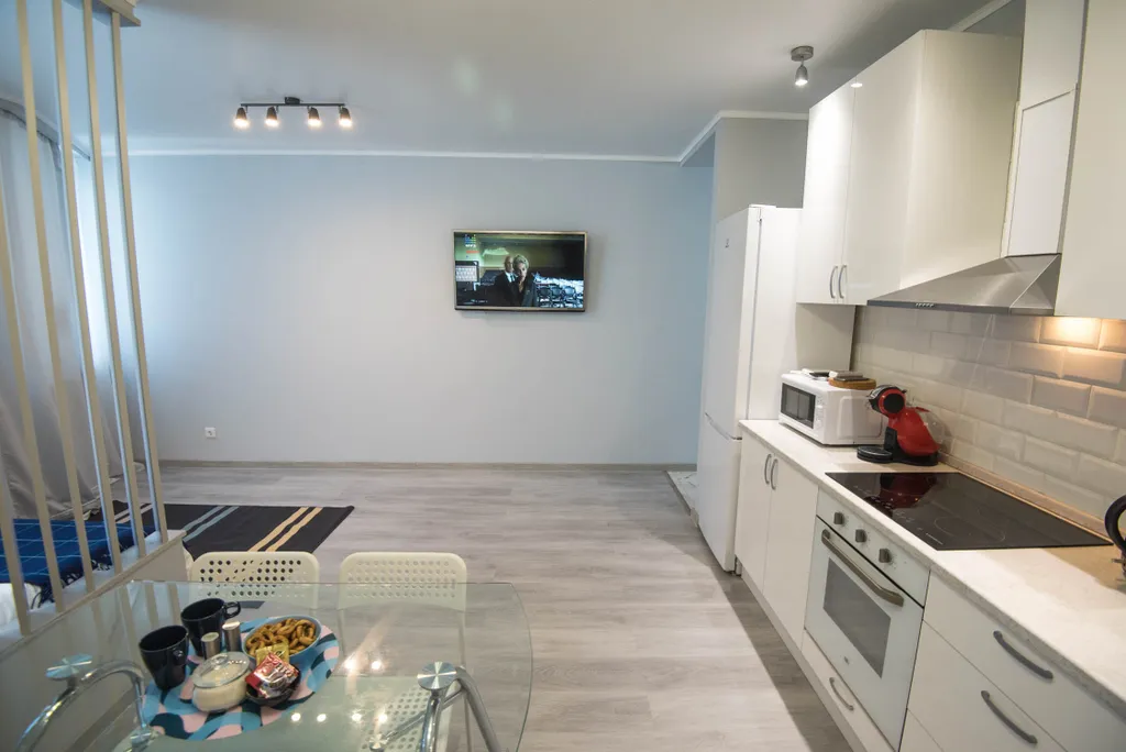 Просторная студия на 23 этаже с видом на Дон