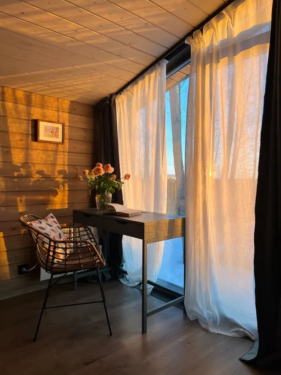 Скандинавский дом на лесном участке