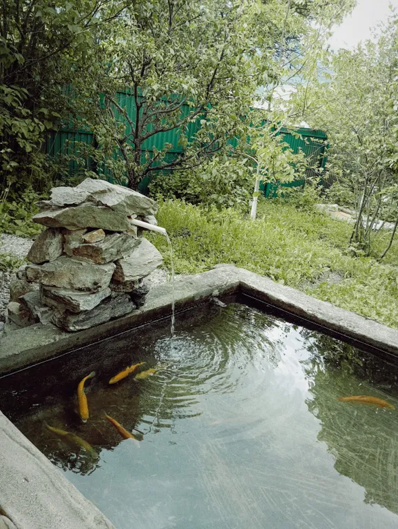 Домик с видом на горы