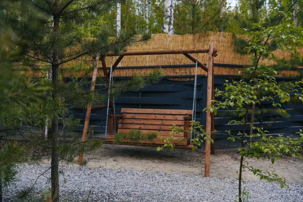 Зеленый домик на 6 человек