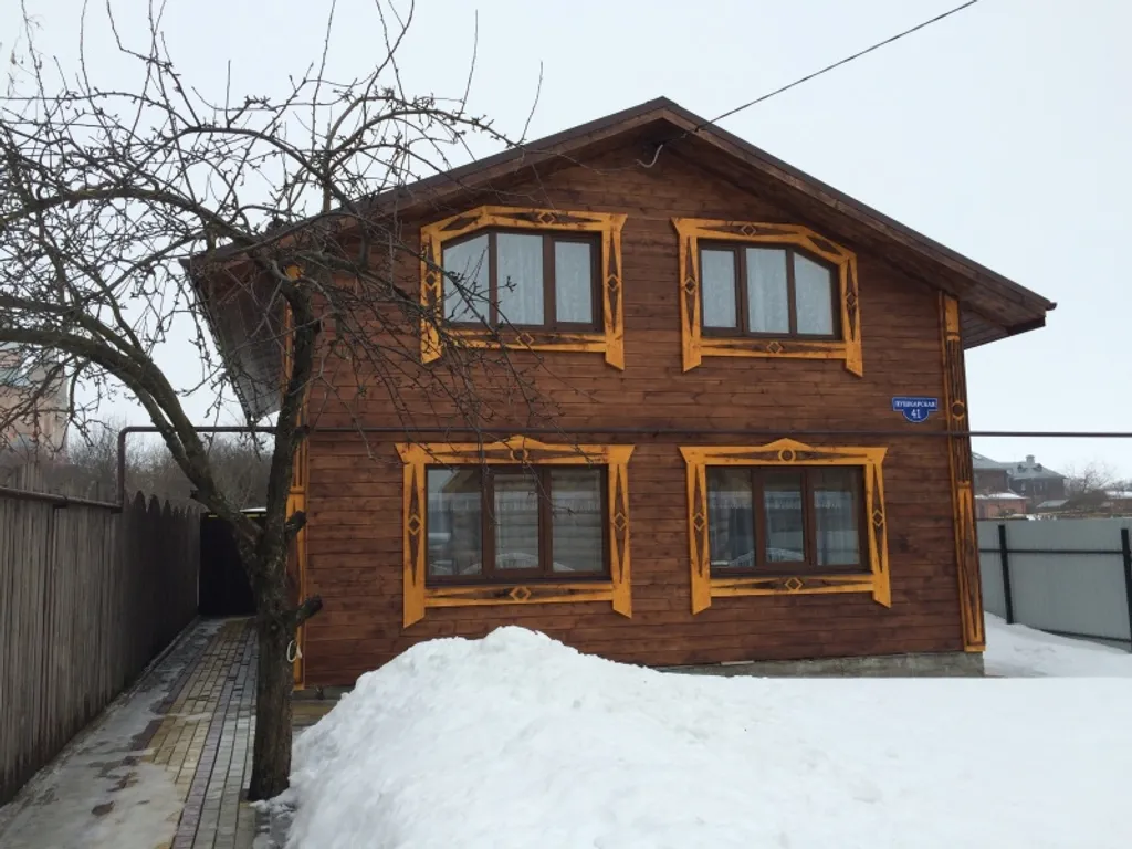 Коттедж с баней на Кремлёвском берегу