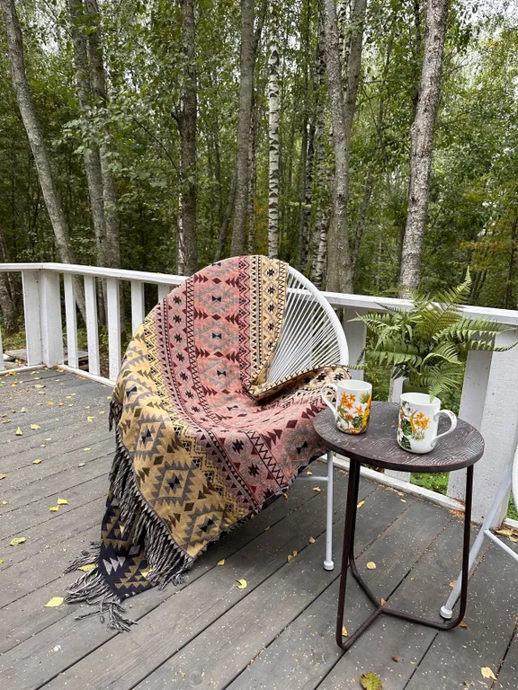 Коттедж Aframe домик Изумруд в чаще леса — Тосно