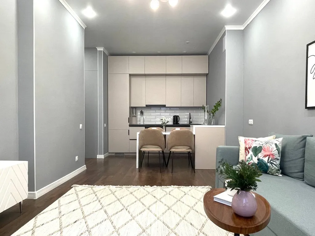 Стильная  квартира евродвушка в ЖК GreenLine Terra