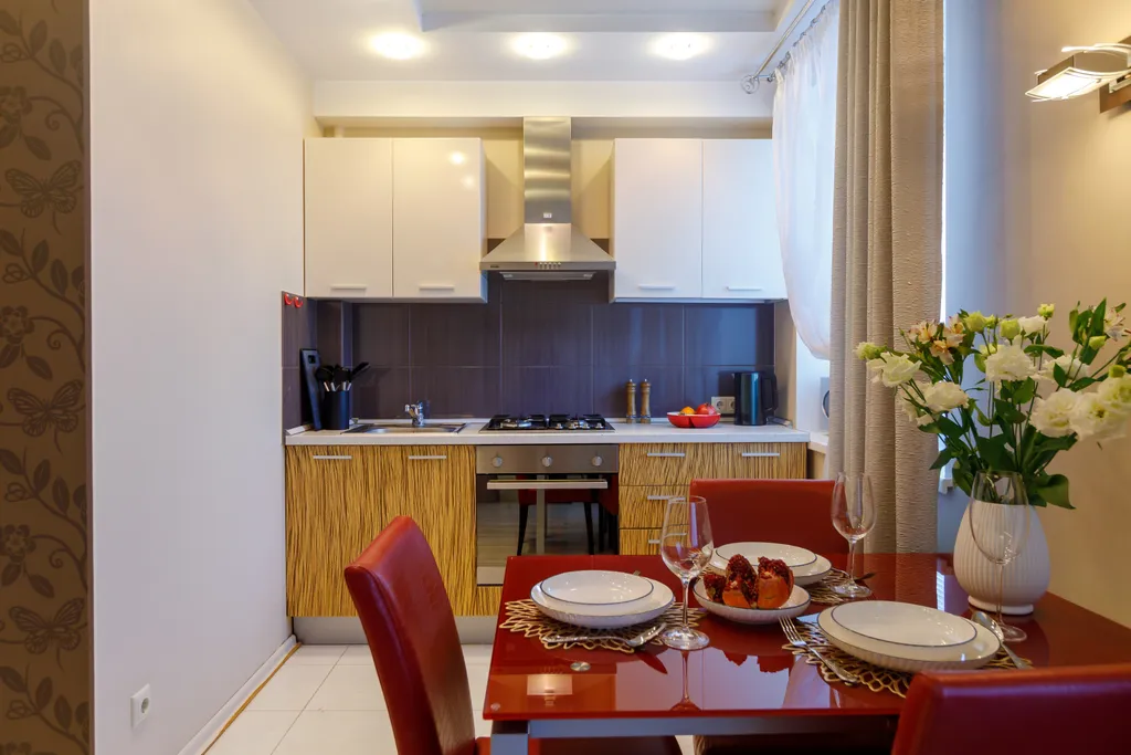 Современная квартира у Площади Славы