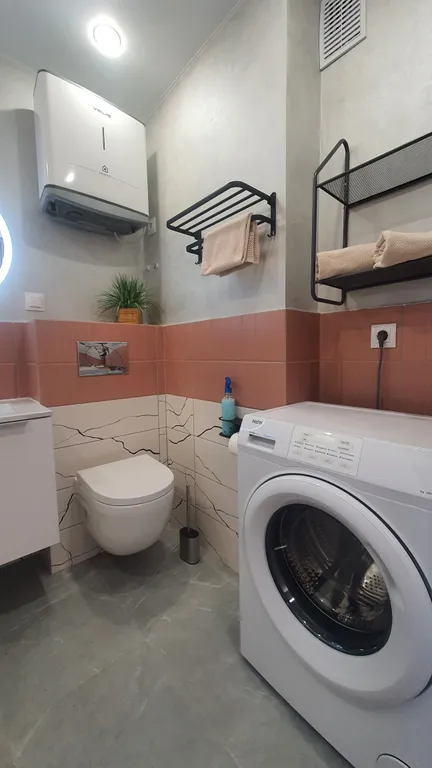 Уютная студия с двумя кроватями возле ЖД вокзала