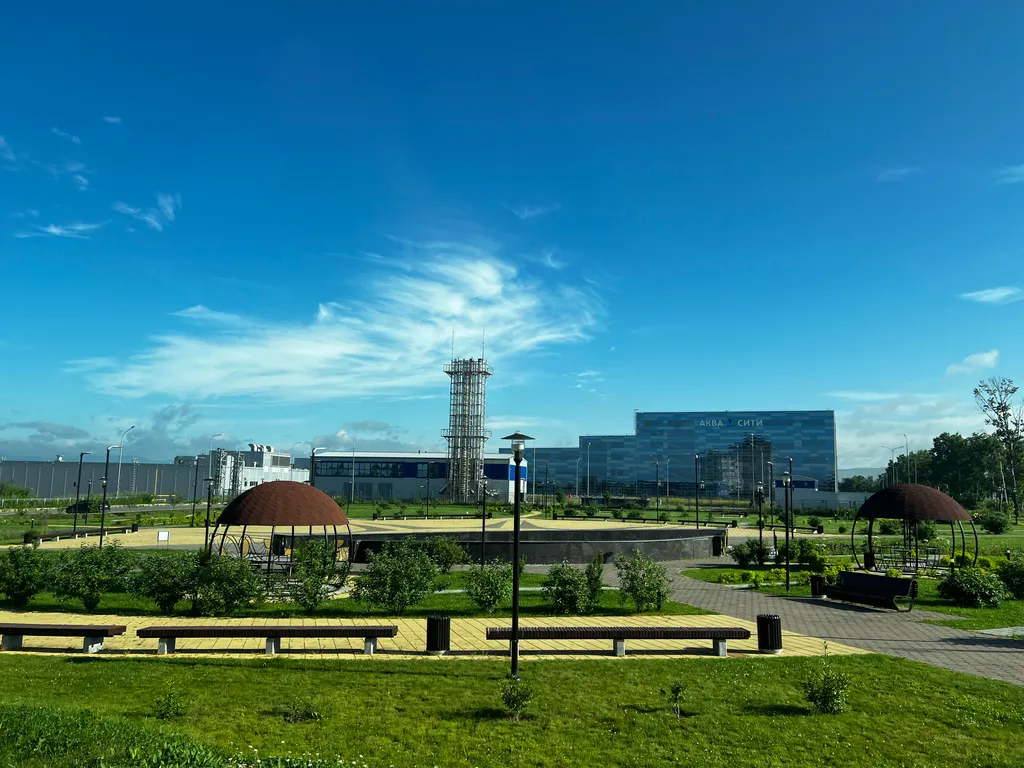 Уютная светлая квартира Аквамарин в новом развитом районе города