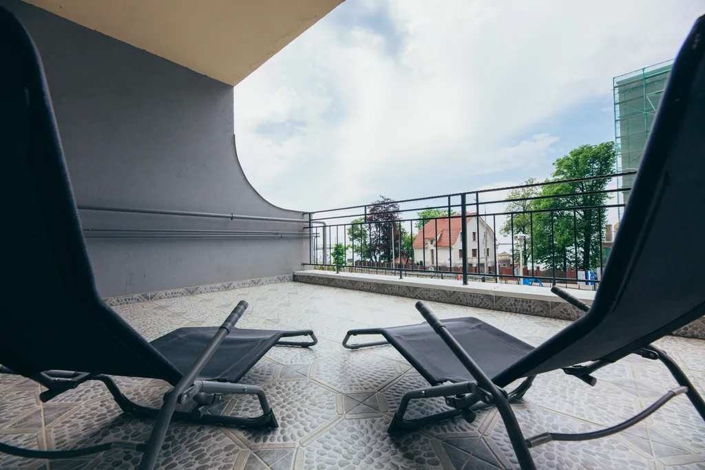 Квартира Olive marine resort с видом на море и большой террасой