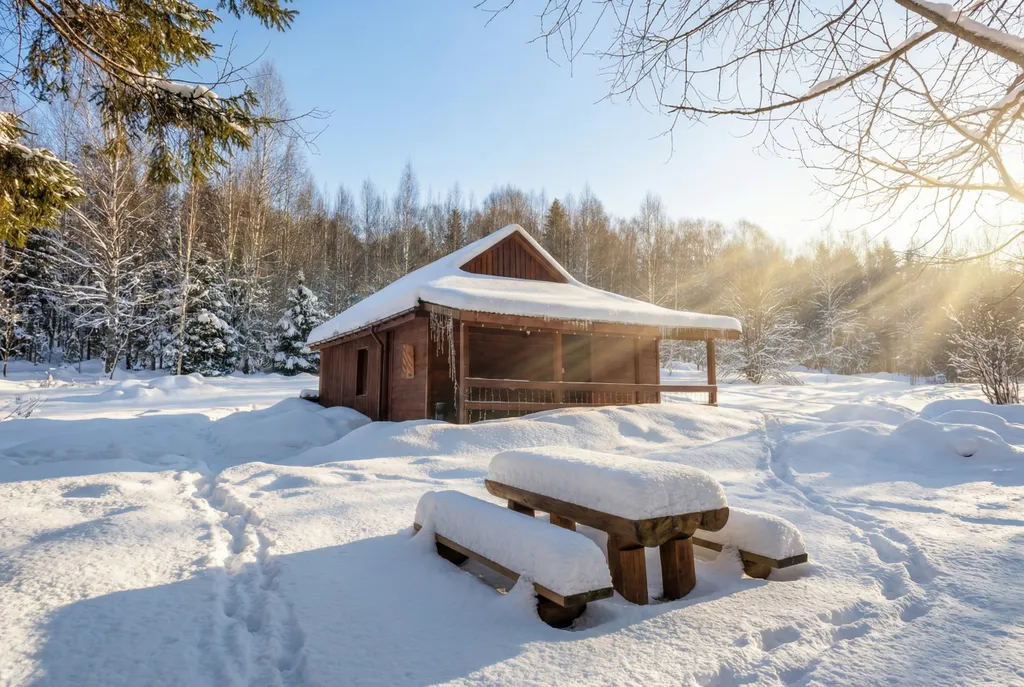 Коттедж Уютный домик на берегу реки Косьва — аренда посуточно в Губаха