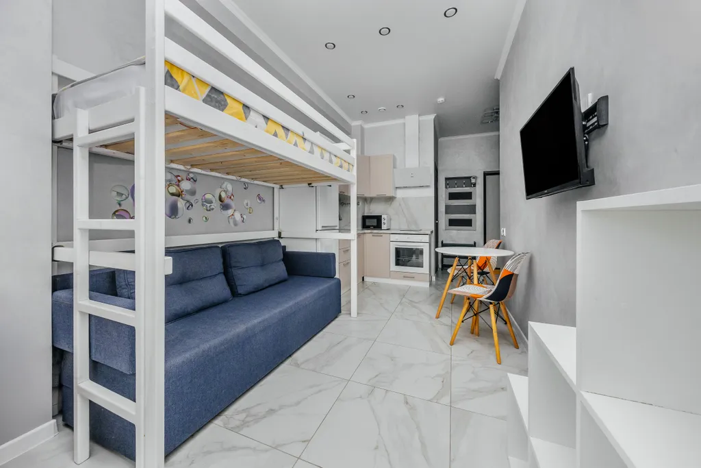 Квартира со своей террасой в 50 метрах на море