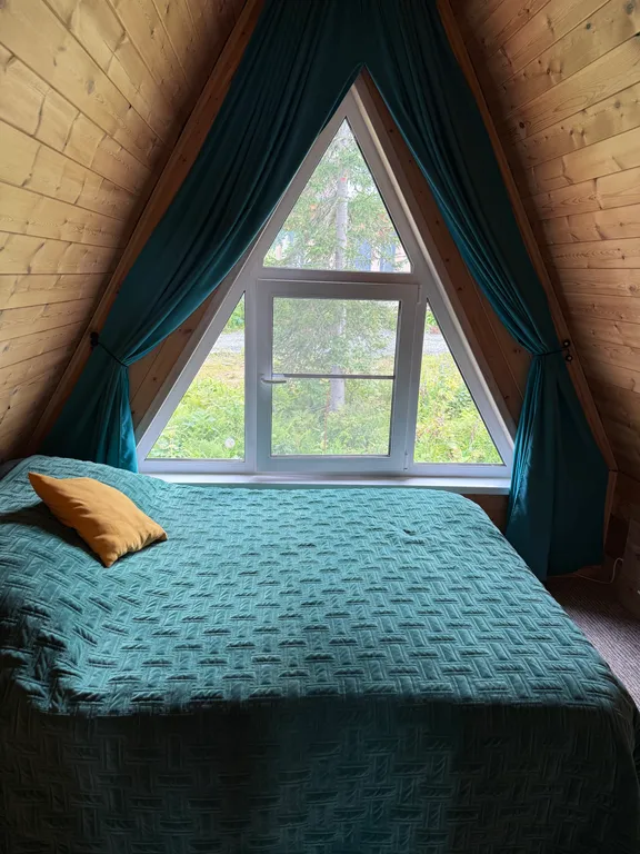 Коттедж Шерегеш, современный, уютный дом А-frаmе с панорамными окнами — Шерегеш