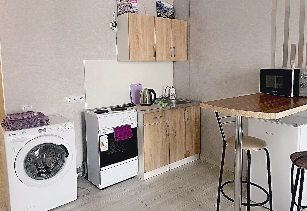 Уютная студия в удобном расположении города