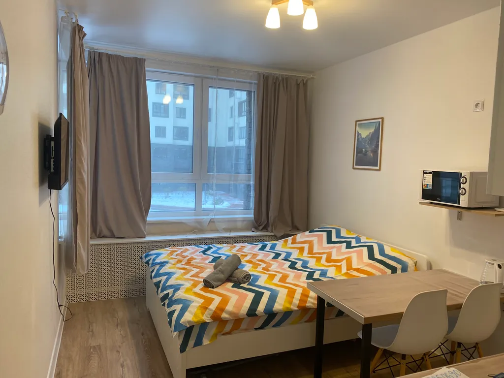 Квартира Квартира Уютная новая студия — Москва