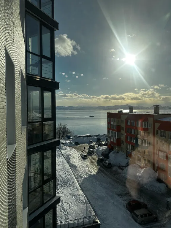 Квартира Студия с панорамным видом на бухту и вулканы — аренда посуточно в Петропавловск-Камчатский